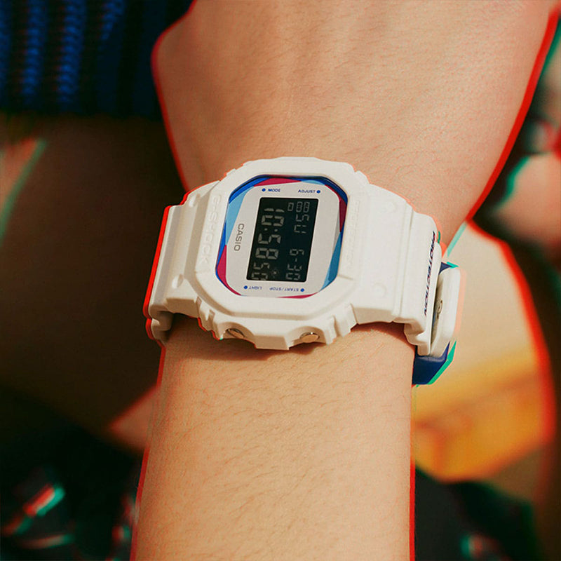 CASIO G-Shock Digital 'Blue' DWE-5600PR-2PR