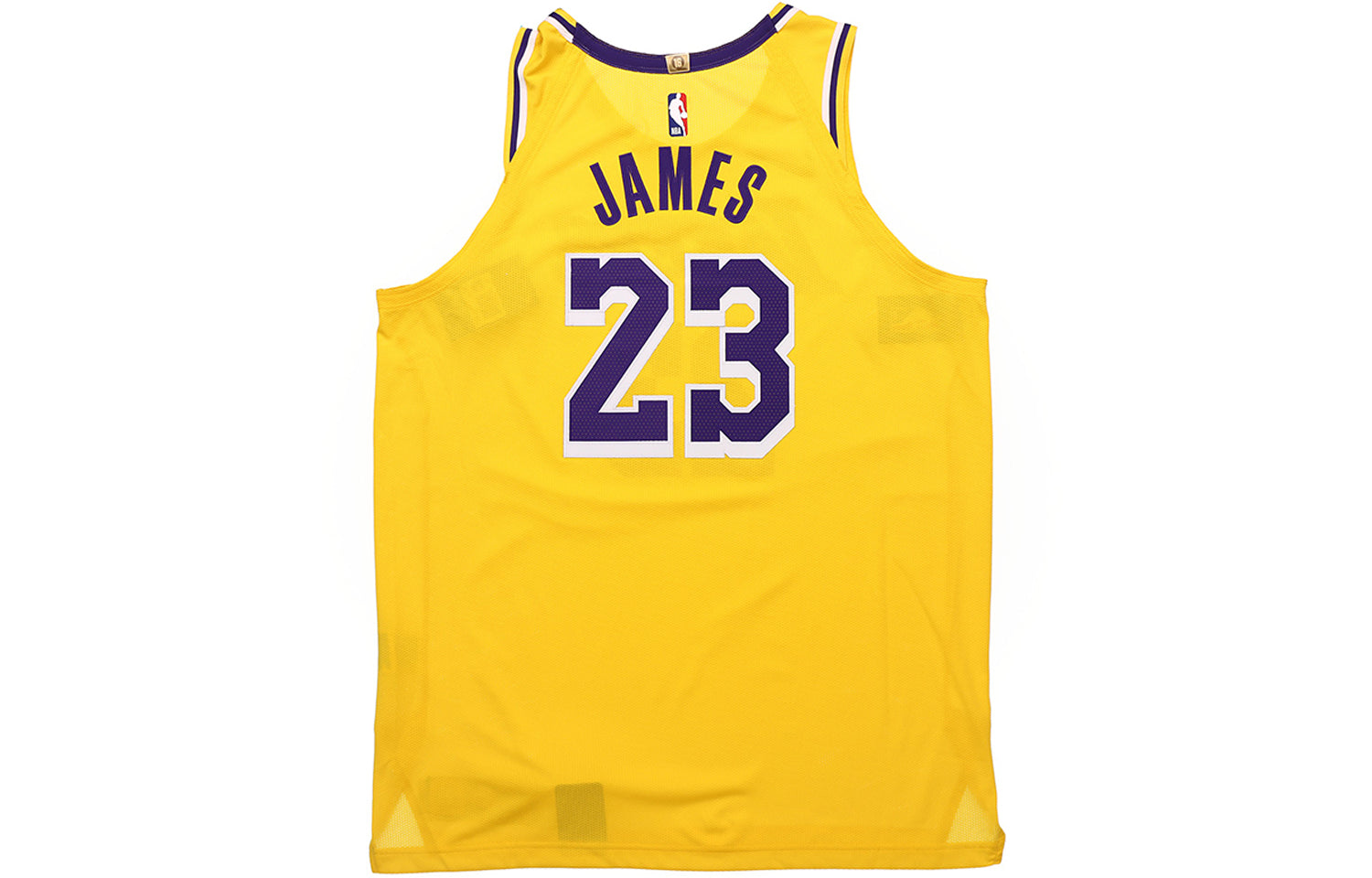 Nike NBA AU Player Edition lakers LeBron James Connected Jersey Sports Basketball Yellow AA7265-735