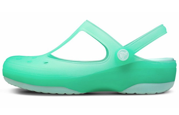 (WMNS) Crocs Karin Clog Beach Green Sandals 11209-36L