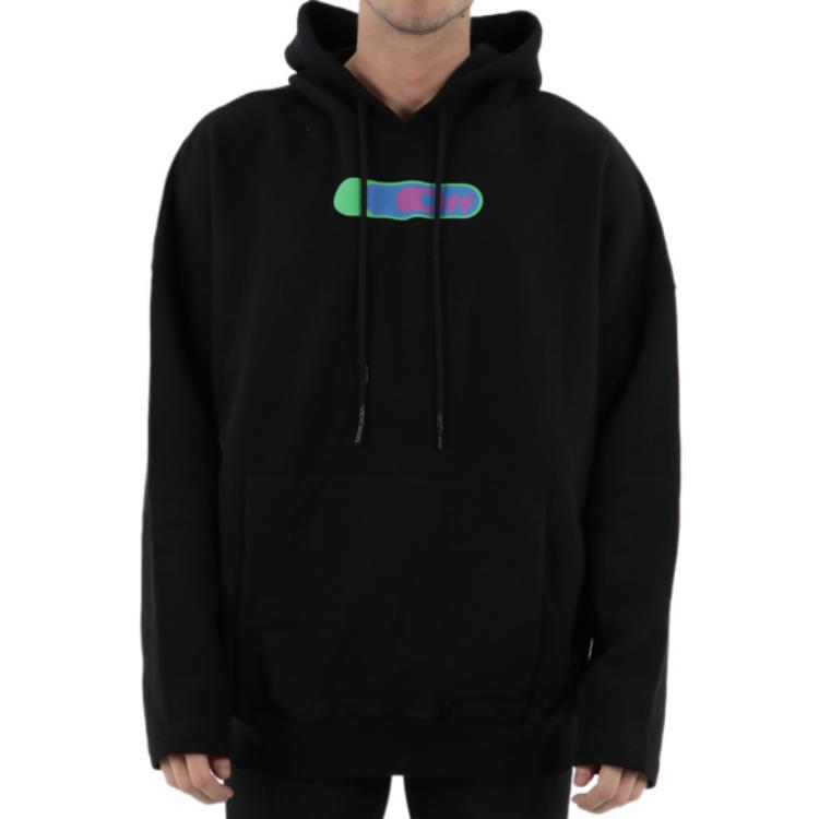 Men's Off-White SS22 Alphabet Printing Black OMBB091S22FLE0041055