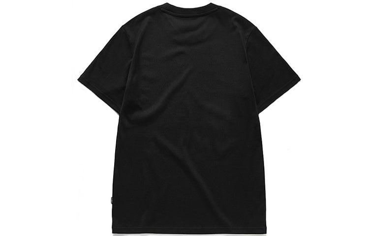 FILA FUSION Sport Logo Short Sleeve Couple Style Black T11M933133F-BK