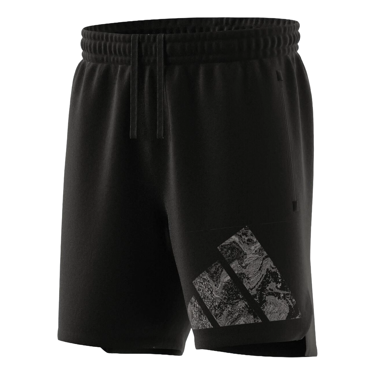 adidas Workout Shorts Asia Sizing 'Black White' IK9682
