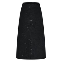 LOUIS VUITTON Casual Long Skirts Women's Black