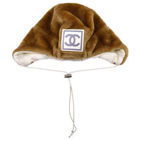 CHANEL Acrylic Hats & Caps Women's Umber