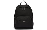 PRADA Nylon Fabric Backpack Men's Black