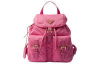 PRADA Re-Nylon Fabric Backpack Small Size Women's Begonia Pink