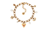 DIOR Metal Bracelets Unisex Gold