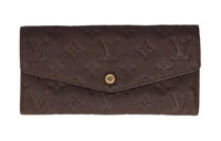LOUIS VUITTON Monogram Unplant Wallet Women's Brown