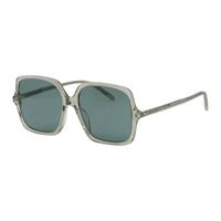 SAINT LAURENT Acetate Square Sunglasses Women's Green