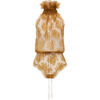 SAINT LAURENT Jumpsuit Women's Ochre
