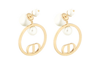 DIOR Earrings Women's Gold
