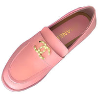CHANEL Loafers Women's Pink