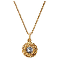 CHANEL 1990 Rhinestone Necklace