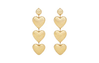 SAINT LAURENT Clip On Earrings Women's Yellow