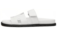 HERMES Chypre Stylish Sandal Men's White