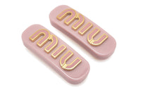 MIU MIU   Hair Clips Women's Pink