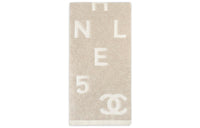 CHANEL Knit Scarves Women's Ecru
