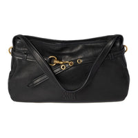 MIU MIU Aventure Sheepskin Shoulder Bag Medium Size Women's Black