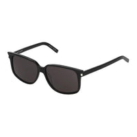 SAINT LAURENT Acetate Rectangular Sunglasses Women's Black