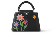 Yayoi Kusama X LOUIS VUITTON Capucines Handbags