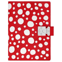 LOUIS VUITTON Grained EPI Leather Laptop Envelope Puffy Merch Unisex Red & White