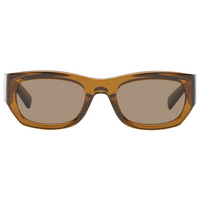 SAINT LAURENT Acetate Rectangular Sunglasses Men's Brown