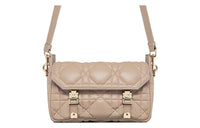 DIOR DiorCamp Cow Leather Handbag Crossbody Bag Shoulder Bag Women's Hazelnut