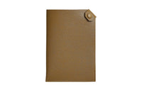 HERMES Tarmac Chamkila Goatskin Passport Holder Small Size Women's U8 Bronze Dore Copper Gold