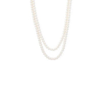 SAINT LAURENT Aluminum Necklaces Women's White