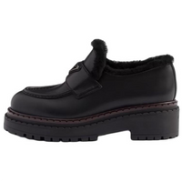 PRADA Chocolate Loafers 5.5cm Women's Black