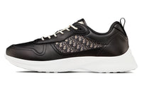 DIOR B25 Runner Black Smooth Calfskin Oblique Jacquard