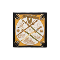 HERMES Silk Silk Scarves Women's Black