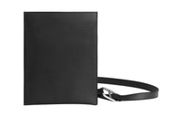 HERMES Swift Calfskin Wallet Men's Adjustable Shoulder Straps Large Central Pocket