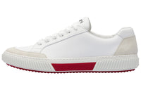 PRADA Stylish Skateboarding Shoes Men's White Red