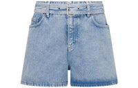 DIOR Quarterly New Products Denim Shorts Women's Blue