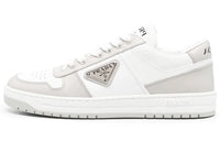 PRADA Stylish Skateboarding Shoes Women's White Gray
