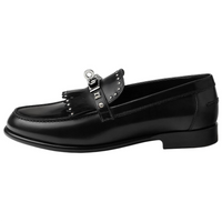 HERMES Destin Loafers Women's Black