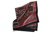 CHANEL Silk Scarves Women's Red