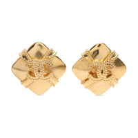 CHANEL 1997 Cc Earrings