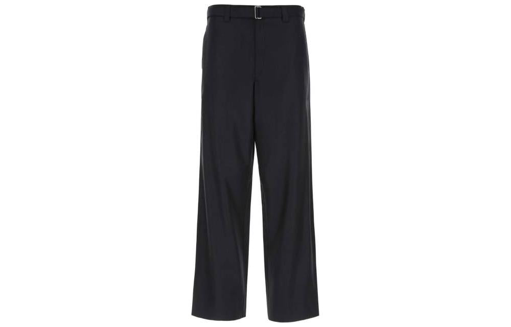 PRADA Belted Straight Leg Pants