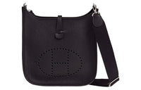 HERMES Evelyne Little Bull Leather Crossbody Bag, Shoulder Bag Regular Women's