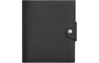 HERMES Togo Calfskin Storage Bag Unisex 89 Noir Black