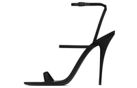 SAINT LAURENT One-Strap Sandals 11cm Women's Black