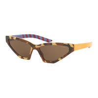 PRADA Butterfly Sunglasses Women's Brown