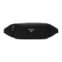 PRADA Nylon Fabric Sling Bag, Crossbody Bag, Fanny Pack Regular Men's Black