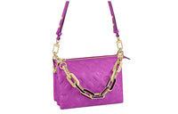 LOUIS VUITTON Coussin Bb Monogram Embossed Orchid