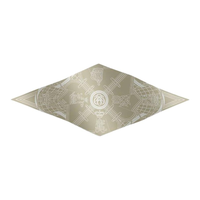 HERMES Cotton Knit Scarves Men's Gray