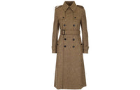 CELINE Coats Women's Light Umber