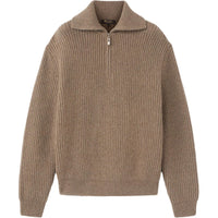 Loro Piana Cashmere Sweater Unisex Brown