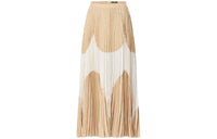 LOUIS VUITTON Abstract Insert Pleated Skirt